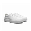 232 BASKET EN VRAI CUIR BLANC
