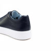 232 BASKET EN CUIR BLEU MARINE