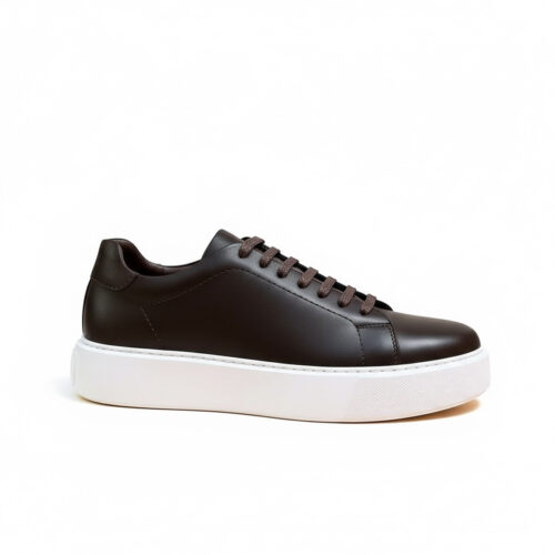 BasketM1 232 BASKET EN CUIR MARRON