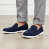 307 CHAUSSURE EN DAIM BLEU MARINE