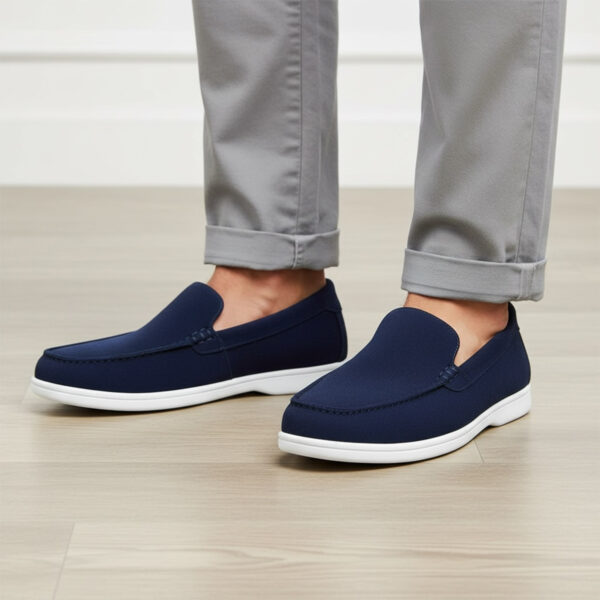 307 CHAUSSURE EN DAIM BLEU MARINE