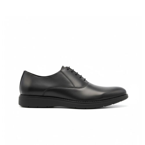 Noir212 212 CHAUSSURE EN VRAI CUIR NOIR