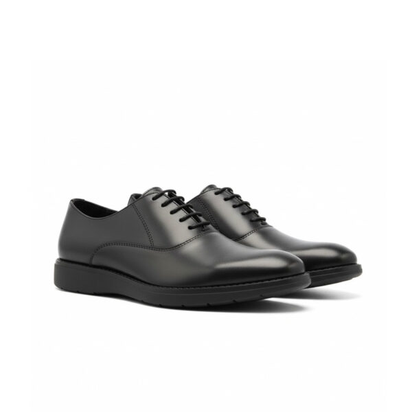 212 CHAUSSURE EN VRAI CUIR NOIR