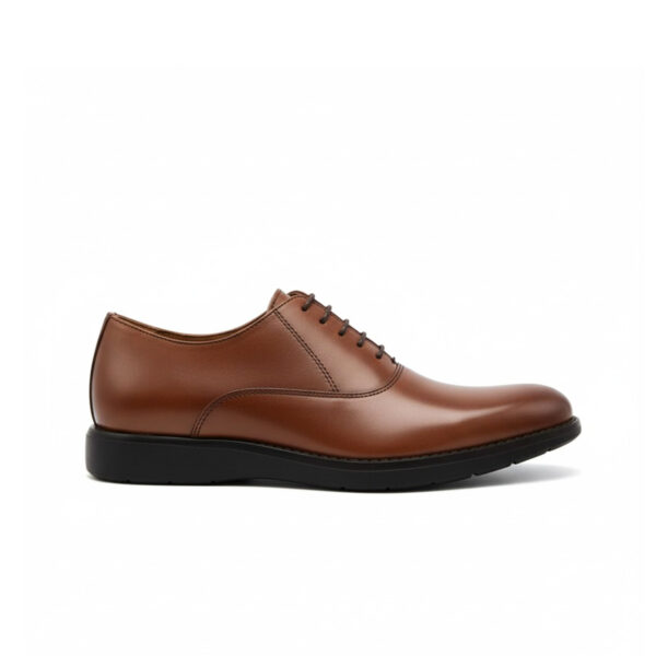 212 CHAUSSURE EN VRAI CUIR TABAC