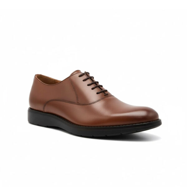 212 CHAUSSURE EN VRAI CUIR TABAC